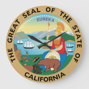 California* Wall Clock