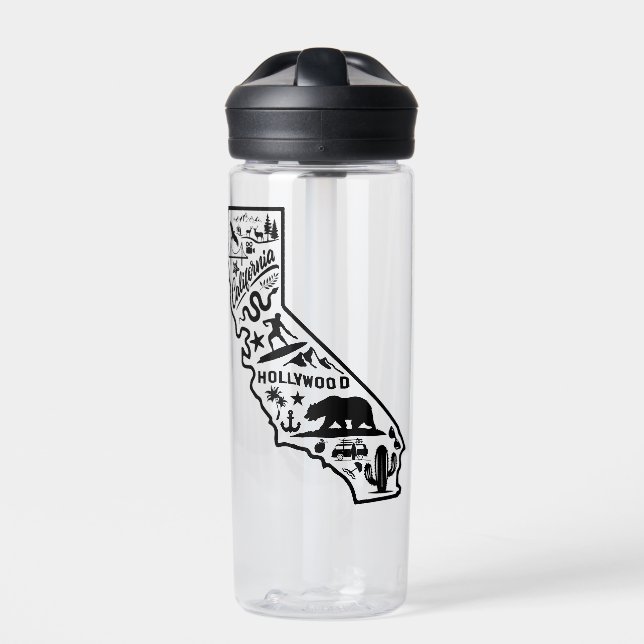 California Water Bottle (Front)