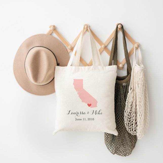 California Wedding Welcome Tote Bag (Creator Uploaded)
