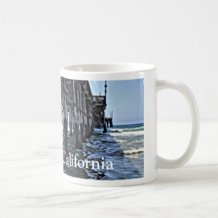 California - White 11 oz Classic White Mug