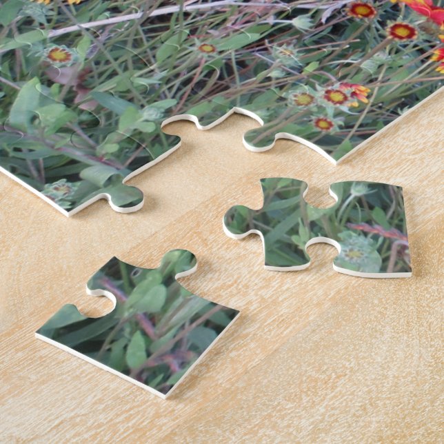 California Wildflower Jigsaw Puzzle (Side)