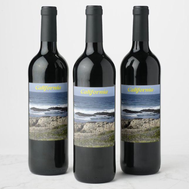 California Wine Label (Bottles)
