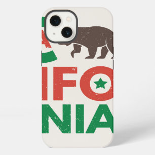 California With Grizzly Bear Logo iPhone Case