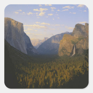 California, Yosemite National Park, Yosemite Square Sticker