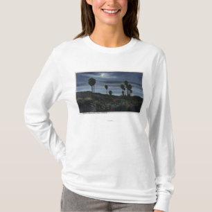 CaliforniaMoonlit View at Twenty-Nine Palms T-Shirt