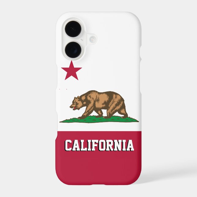 Californian Flag case, California fashion / USA (Back)