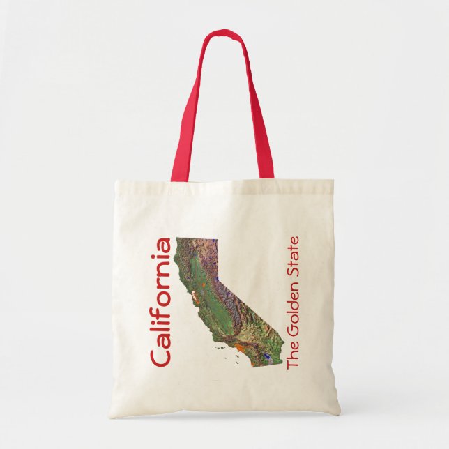 Californian Map Bag (Front)