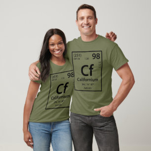 Californium Element (black) T-Shirt