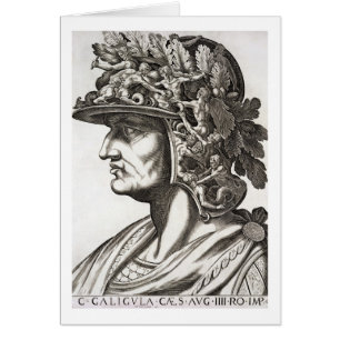 Caligula Caesar (12-41 AD), 1596 (engraving)