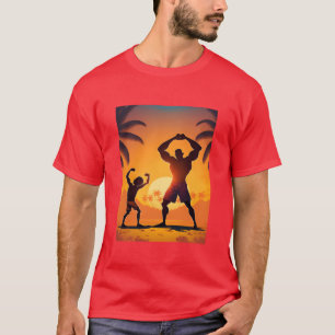 Calisthenics Eercise Enthusiasts Father An T-Shirt