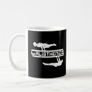 Calisthenics Front Lever Planche Exercises Street  Coffee Mug