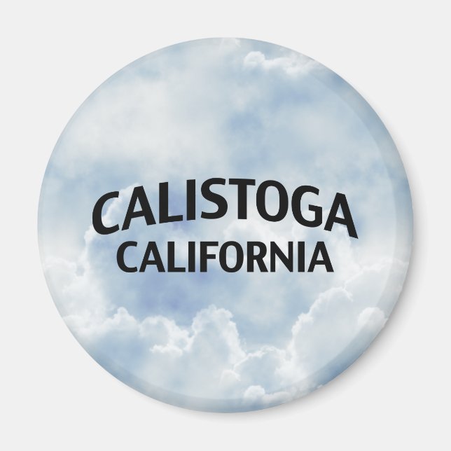 Calistoga California Magnet (Front)