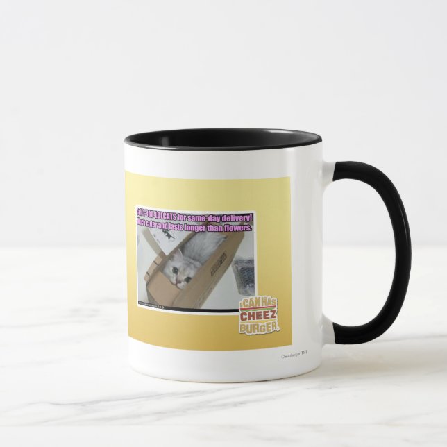 Call 1-800-LOLCATS Mug (Right)