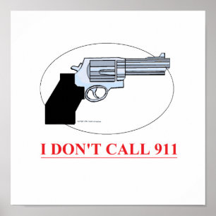 call 911 poster