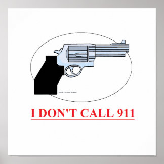 call 911 poster