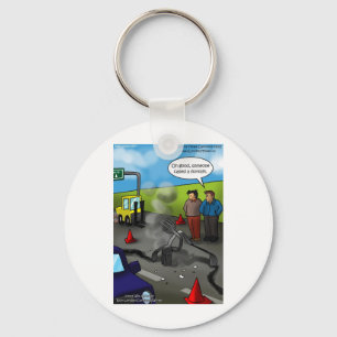 Call A Forklift Funny Gifts Tees Mugs etc Key Ring