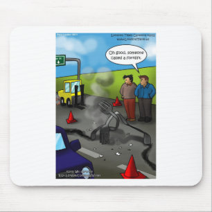 Call A Forklift Funny Gifts Tees Mugs etc Mouse Pad