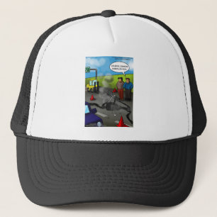 Call A Forklift Funny Gifts Tees Mugs etc Trucker Hat