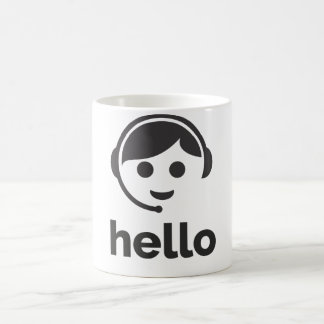 Call centre magic mug