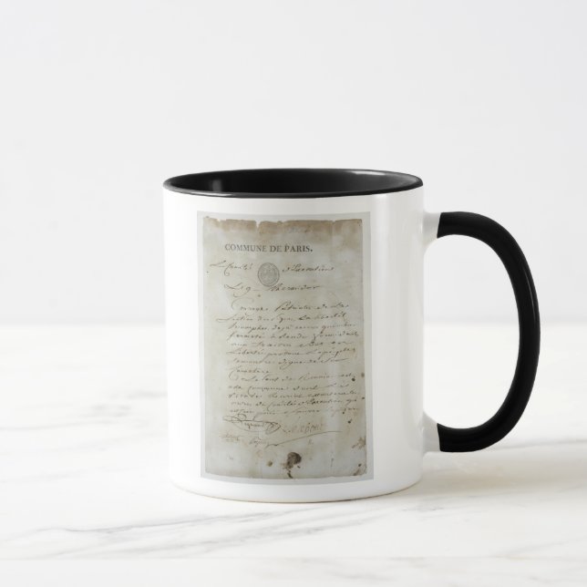 Call from Maximilien de Robespierre Mug (Right)