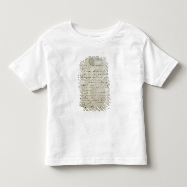 Call from Maximilien de Robespierre Toddler T-Shirt (Front)