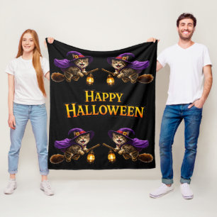 Call happy Halloween fleece blanket