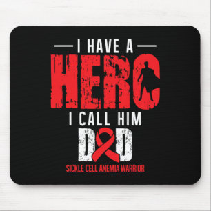 Call Him Dad- Sickle Cell Anaemia Awareness Suppor Mouse Pad