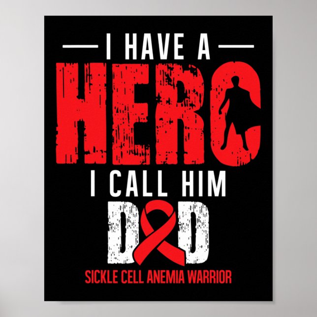 Call Him Dad- Sickle Cell Anaemia Awareness Suppor Poster (Front)