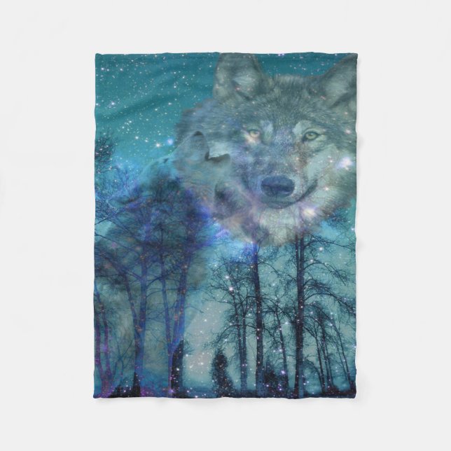 Call in the Wild Fleece Blanket (Front)