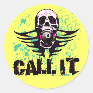 CALL IT CLASSIC ROUND STICKER