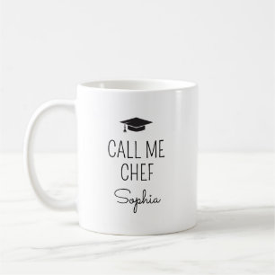Call Me Chef Personalised Name Coffee Mug