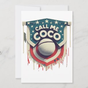 Call Me Coco Call Me Champion Invitation