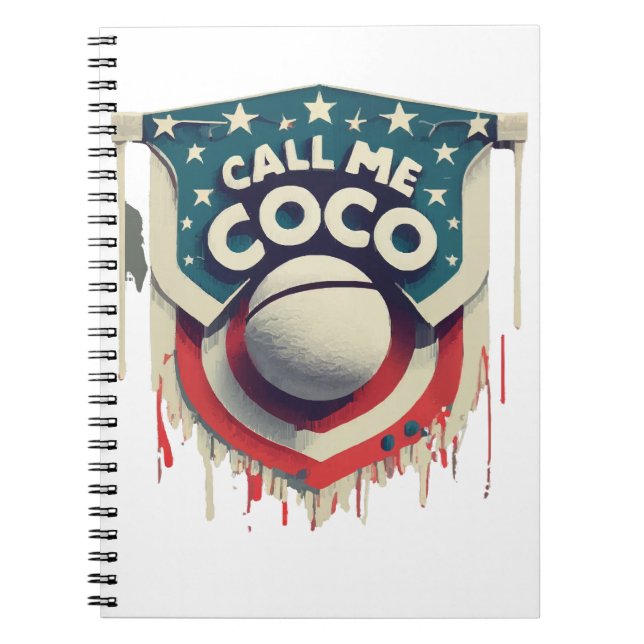 Call Me Coco Call Me Champion Notebook (Front)