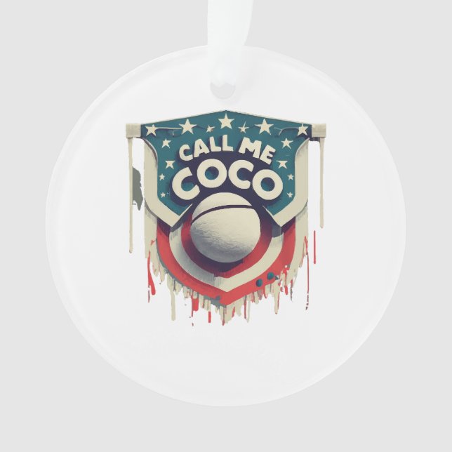 Call Me Coco Call Me Champion Ornament (Front)