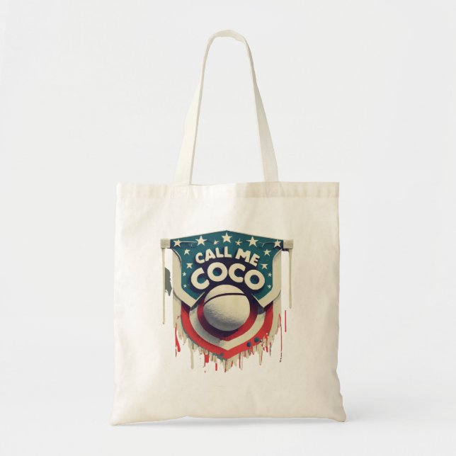 Call Me Coco Call Me Champion Tote Bag (Front)