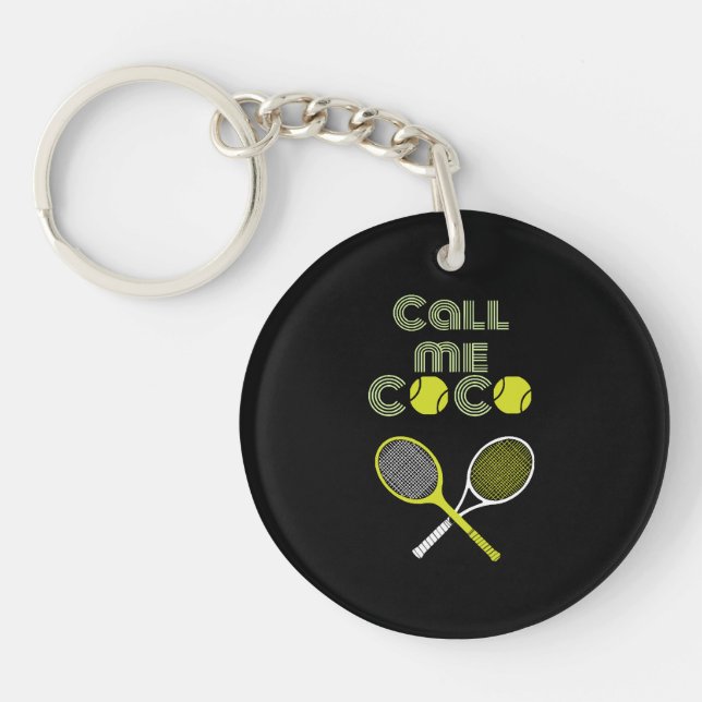 Call me coco key ring (Front)