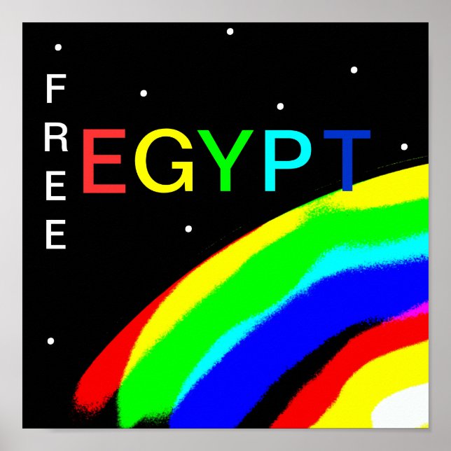 CALL ME EGYPT COLOR ME "FREE" POSTER (Front)