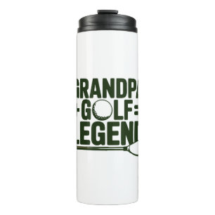 Call Me Grandpa, Watch Me Golf Thermal Tumbler
