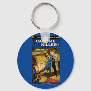Call Me Killer pulp fiction cover Key Ring