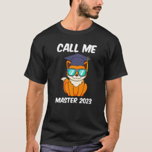 Call me master 2023 masters degree master Premium T-Shirt