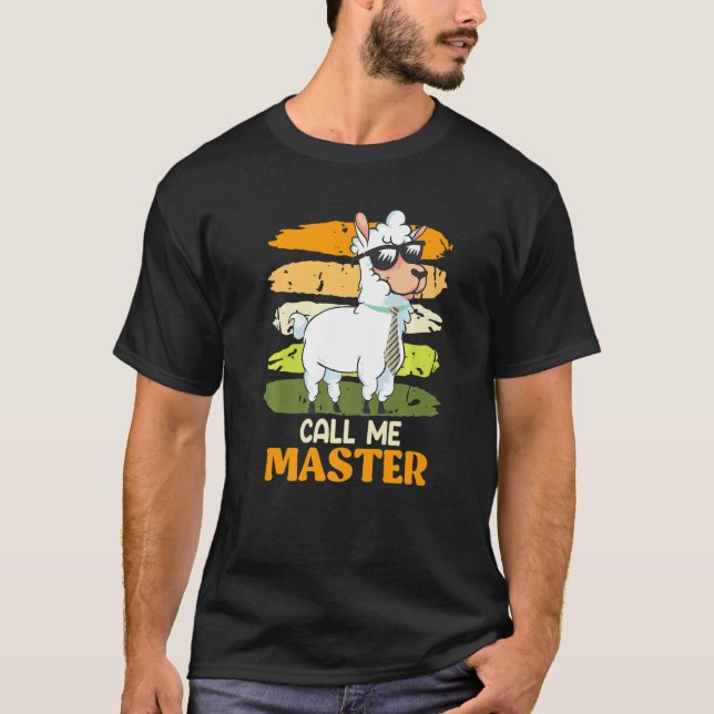Call me Master Degree Premium T-Shirt (Front)