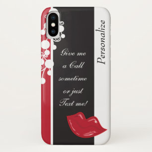 Call me Sometime - Funny iPhone X Case