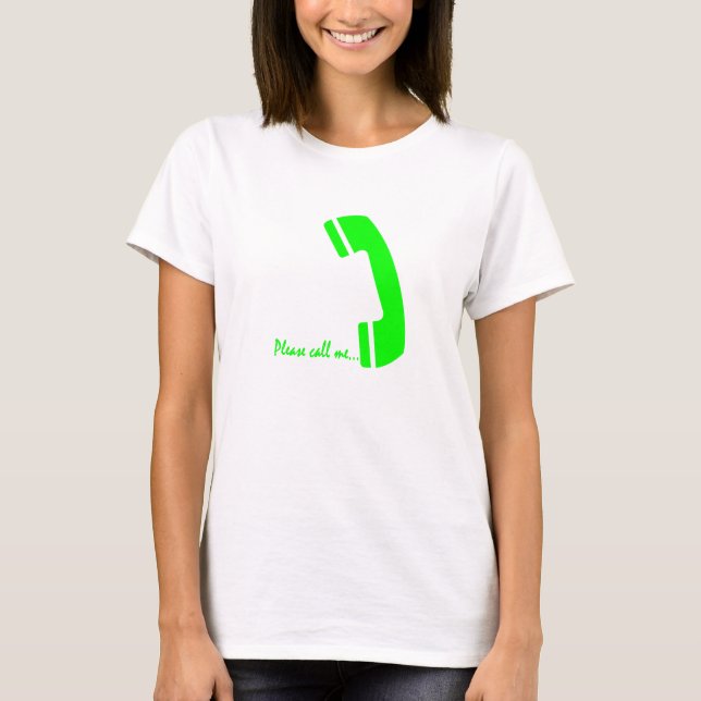 Call me T-Shirt (Front)