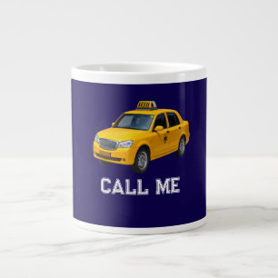 Call Me Taxi funny Large Coffee Mug