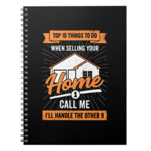 Call Me When Selling Your Home Notebook