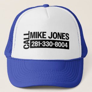 Call Mike Jones Trucker Hat