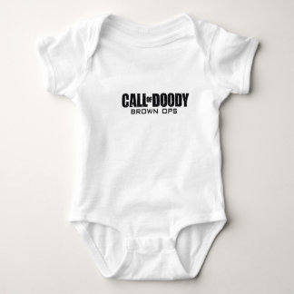 Call of Doody Brown Ops Baby Bodysuit