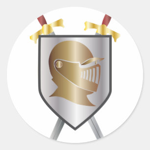 Call of Knights Classic Round Sticker