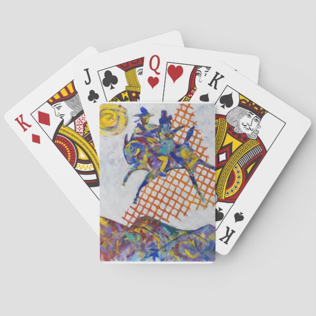 Call of the Heyoka Playing Cards (Back)