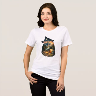 Call of the Wild-Camping Adeventure Tri-Blend Shirt